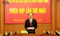 Phiên họp thứ nhất Ban Chỉ đạo cải cách tư pháp Trung ương