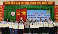 83 dự án tham gia cuộc thi Khoa học kỹ thuật tỉnh Đồng Tháp năm học 2016 – 2017