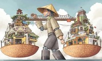 Exhibition shows Hanoi through eyes of young illustrators