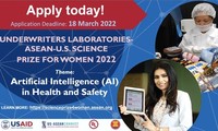 ASEAN-US science prize for women launched