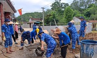 Coast Guard Region 1 Command helps build new rural area