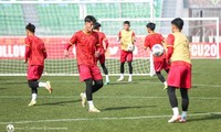 Young footballers ready for first match at 2023 Asian cup finals