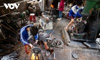 Blacksmiths keep fires burning all year round in northern highlands