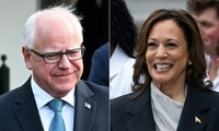 Harris, Walz campaign together for first time 