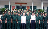 เลขาธิการใหญ่พรรคคอมมิวนิสต์เวียดนามNguyen Phu TrongเยือนจังหวัดNghe An