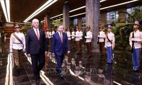 Cuba holds grand welcome ceremony for top Vietnamese leader