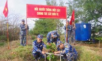 Tree planting festival underway in Spratly islands