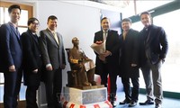 Restoration underway for Ho Chi Minh bronze statue at UK's Newhaven Museum