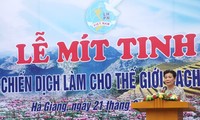 Hưởng ứng Chiến dịch làm cho thế giới sạch hơn năm 2017 