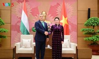 Chủ tịch Quốc hội Nguyễn Thị Kim Ngân tiếp Thủ tướng Hungary Orbán Viktor