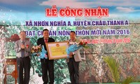 Tỉnh Hậu Giang công nhận xã thứ 20 đạt chuẩn nông thôn mới