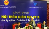 Hội thảo “Giáo dục đại học – Chuẩn hóa và Hội nhập quốc tế” 