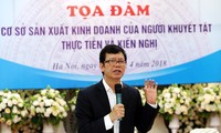 Tạo cơ chế hỗ trợ các doanh nghiệp tạo việc làm cho người khuyết tật 