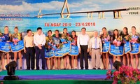 Khai mạc Giải Bóng chuyền bãi biển nữ châu Á năm 2018