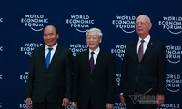 Lễ đón chính thức các nhà lãnh đạo, các trưởng đoàn tham dự Hội nghị WEF ASEAN 2018