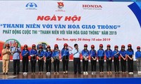 Trung ương Hội Liên hiệp thanh niên Việt Nam phát động cuộc thi Thanh niên với văn hóa giao thông