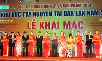 Khai mạc Hội chợ Nông nghiệp và sản phẩm OCOP khu vực Tây Nguyên