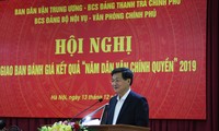 Hội nghị giao ban đánh giá kết quả “Năm dân vận chính quyền” 2019