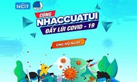 Hưởng ứng đợt vận động “Cùng NhacCuaTui đẩy lùi COVID-19”.