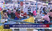 Gần 18.000 doanh nghiệp quay lại hoạt động