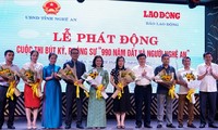 Phát động cuộc thi bút ký, phóng sự “990 năm Đất và Người Nghệ An”