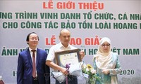 Vinh danh cá nhân, tổ chức có công bảo tồn các loài hoang dã giai đoạn 2010-2020