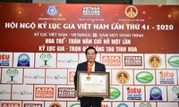 Công ty Điều hành dầu khí Biển Đông nhận Kỷ lục Việt Nam