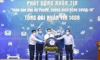 Lễ phát động nhắn tin “Toàn dân ủng hộ phòng, chống dịch bệnh COVID-19”