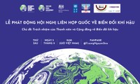 Tổ chức Lễ Phát động Hội nghị Liên hợp quốc về Biến đổi khí hậu (COP26)