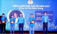 Tuyên dương 100 “Công nhân giỏi Thủ đô” năm 2022