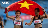 Vận động viên điền kinh Nguyễn Thị Oanh đã có 3 HCV ở kỳ SEA Games 32 