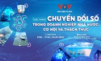  Hội thảo “Chuyển đổi số trong doanh nghiệp nhà nước: Cơ hội và thách thức”