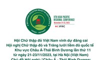 Khai mạc Hội nghị Chữ thập đỏ và Trăng lưỡi liềm đỏ quốc tế khu vực châu Á-Thái Bình Dương lần thứ 11 (AP-11)