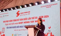 “Hành trình Đỏ” toàn quốc năm 2024 phấn đấu tiếp nhận tối thiểu 120.000 đơn vị máu