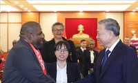 Tổng Bí thư Tô Lâm tiếp Tổng Thư ký  Đảng Mặt trận giải phóng Mozambique (FRELIMO)