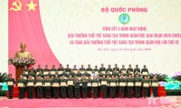 Trao Giải thưởng Tuổi trẻ sáng tạo trong Quân đội lần thứ 25