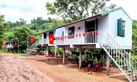   Bàn giao 100 nhà mới cho hộ dân tộc thiểu số nghèo nơi biên giới