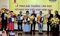 9 tác phẩm được trao Giải thưởng Văn học của Hội Nhà văn Việt Nam năm 2025