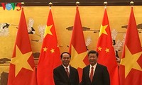 陈大光同习近平举行会谈