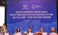 APEC ២០១៧៖កិច្ចសន្ទនាគោលនយោបាយស្ដីពី “ការបង្កើនការងារបង្ការប្រឆាំងជំងឺរបេងនិងរបេងស៊ាំនឹងថ្នាំនៅតំបន់