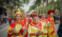 សិប្បការិនីង្វៀន ធី មិញ តឹម - អ្នករក្សាចង្វាក់ស្គរក្នុងពិធីបុណ្យ