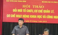 Hội thảo phát triển nguồn nhân lực trình độ cao cho khoa học công nghệ