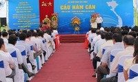 Chính thức khởi công cầu Năm Căn- cầu cuối cùng trên tuyến đường Hồ chí Minh