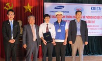 Khánh thành Trung tâm E-learning do KOICA- Samsung tài trợ 