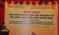 Khởi động lập dự án đầu tư Tổ hợp lọc hóa dầu Nhơn Hội