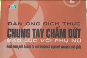 Khởi động chiến dịch "Chung tay xóa bỏ bạo lực với phụ nữ"