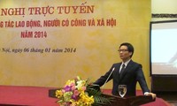 Hội nghị triển khai công tác lao động, người có công và xã hội năm 2014 