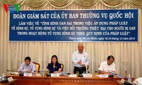 Đoàn công tác của Ủy ban Thường vụ Quốc hội làm việc tại thành phố Hồ Chí Minh 