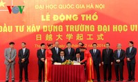 Lễ động thổ Trường Đại học Việt Nhật, trường đại học thành viên thứ 7 thuộc Đại học Quốc gia Hà Nội