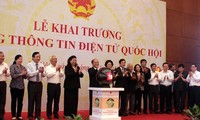 Khai trương Cổng thông tin điện tử Quốc hội